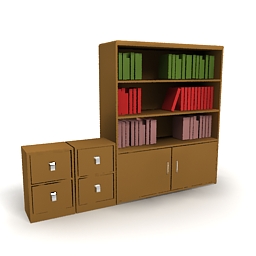 bookcase - 3D Model Preview #9b206d07