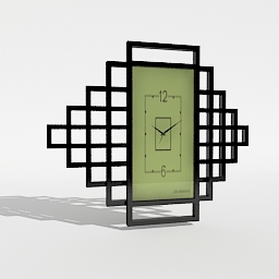 clock- meridian 3D Model Preview #80a85e31