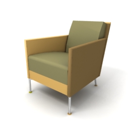 3D Armchair preview