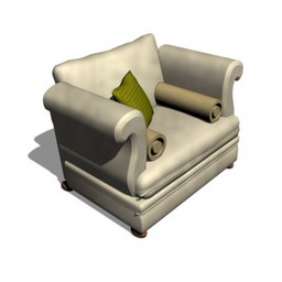 3D Armchair preview