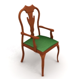 3D Armchair preview