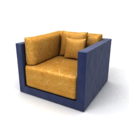 3D Armchair preview