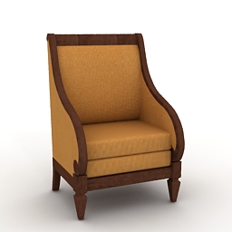 3D Armchair preview