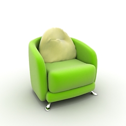 3D Armchair preview