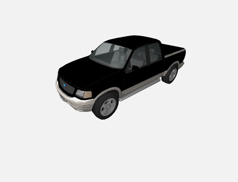 ford f150 3D Model Preview #2d575f5b