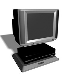 tv-vid - 3D Model Preview #11641633