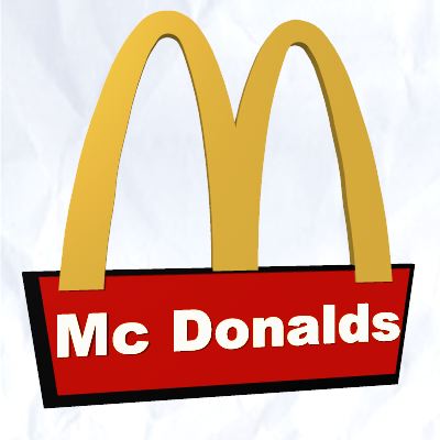 mc donalds 3D Model Preview #4f823a9f