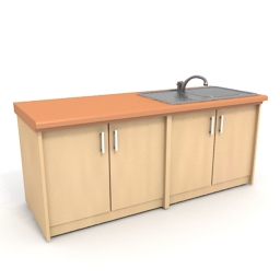 3D Kitchen preview
