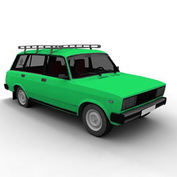 car vaz 3D Model Preview #58610214