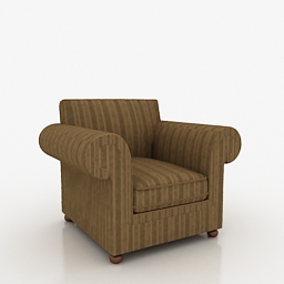 3D Armchair preview