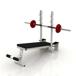 3D Bench preview