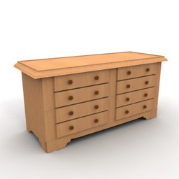 bureau  3D Model Preview #283fc176