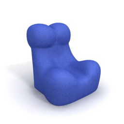 3D Armchair preview