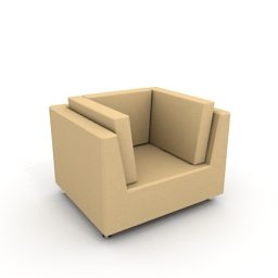 3D Armchair preview