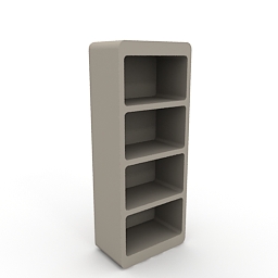 3D Bookcase preview