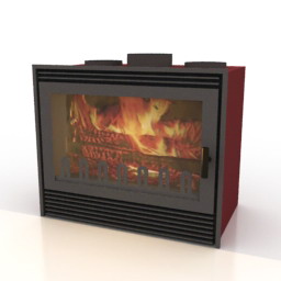 3D Fireplace preview