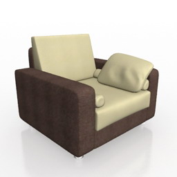 3D Armchair preview