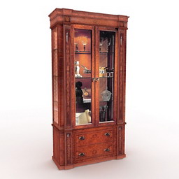 glass case 3D Model Preview #b076c433