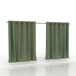 curtain lanvin 3D Model Preview #2850fdcd