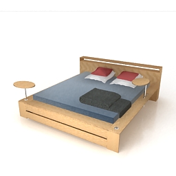 merkan bed 3D Model Preview #ee1a6dfb
