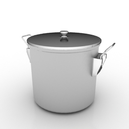 3D Saucepan preview