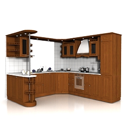 3D Kitchen preview