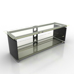 tv stand 3D Model Preview #728da3ce