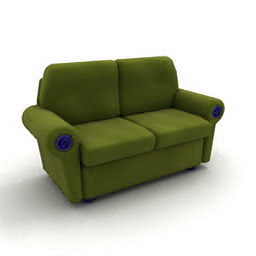 sofa loveseat 3D Model Preview #6a735e6f