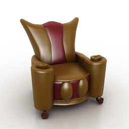3D Armchair preview