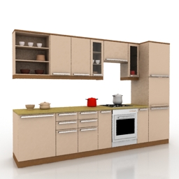 3D Kitchen preview