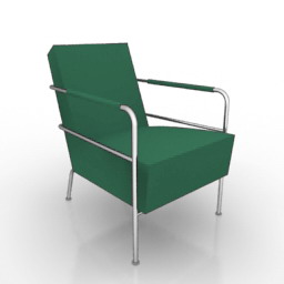 3D Armchair preview