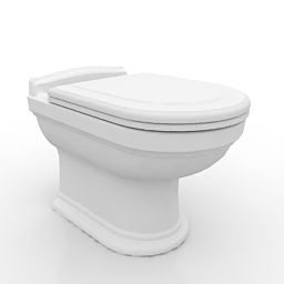 lavatory pan 3D Model Preview #05d47c43