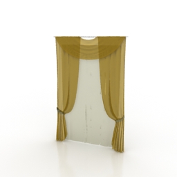 curtain gost190 3D Model Preview #ff94253b