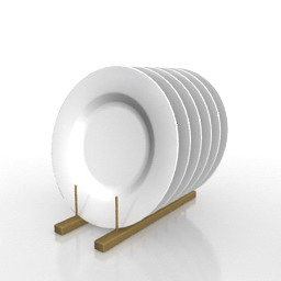 plates - 3D Model Preview #f581e160