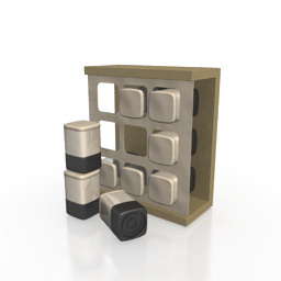 spice rack 3D Model Preview #40085426