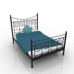 bed 1x 3D Model Preview #0b8c8304