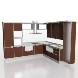 3D Kitchen preview