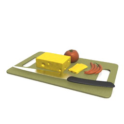 cheese - 3D Model Preview #facbfc62