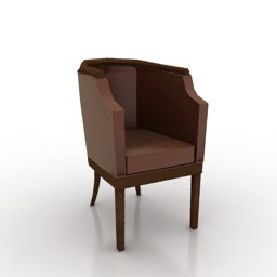 3D Armchair preview