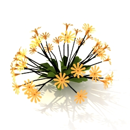 flower garden 3D Model Preview #0e57e053