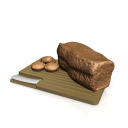 bread - 3D Model Preview #798be28f
