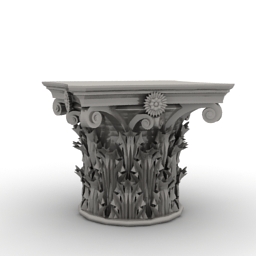 chapiter 3 3D Model Preview #a2672640