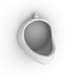 3D Urinal preview