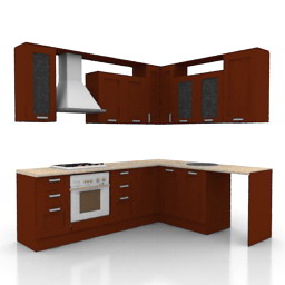 3D Kitchen preview