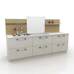 3D Kitchen preview