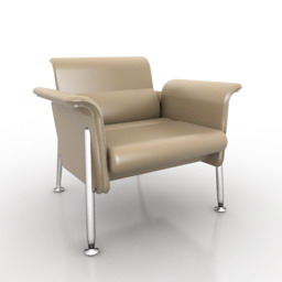 3D Armchair preview