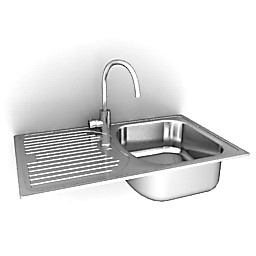 simple sink 3D Model Preview #7d55a576