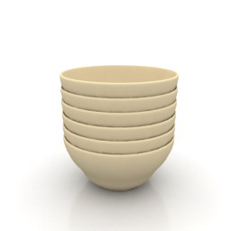 dishes - 3D Model Preview #34832307