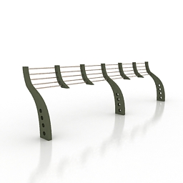 fence k027 3D Model Preview #05bb6b7f