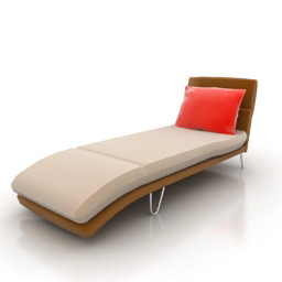 chaise-longue - 3D Model Preview #91596a13